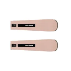 Narty damskie SALOMON S/MAX 8 + wiązania SALOMON M10 z GRIP WALK - Długość (cm) - 155