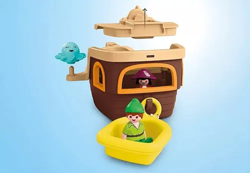 Playmobil Zestaw z figurkami JUNIOR & Disney Piracki statek Piotrusia Pana