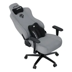 Fotel Anda Seat Novis Plus XL Gamingowy do 150kg Tkanina Szary