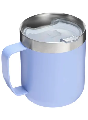 Kubek turystyczny z pokrywką Stanley Classic Legendary Camp Mug 0,35 l - hydrangea