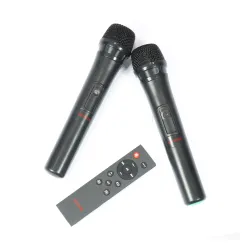 Power Audio Aiwa KBTUS-900 90W Bluetooth Radio FM Mikrofon Karaoke Czarny