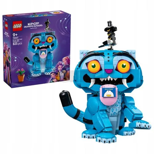 LEGO 72537 K-Pop Demon Hunters: Тигр Дерпи и Сорока Сусси, набор кубиков