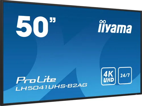 Monitor IIYAMA ProLite LH5041UHS-B2AG 50" 3840x2160px 9.5 ms [GTG]