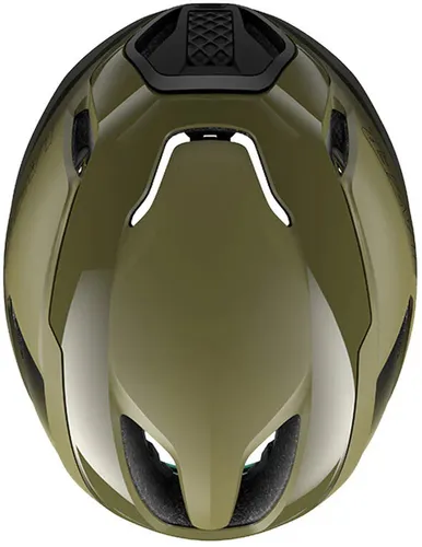 Kask rowerowy LAZER Vento KinetiCore Czarno-zielony Szosowy z możliwością zamontowania lampki (rozmiar M)