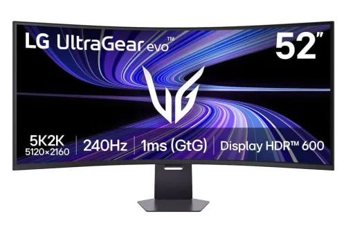 Monitor LG UltraGear evo G9 52G930B-B 51,6" 5K2K VA 240Hz 1ms Zakrzywiony Gamingowy