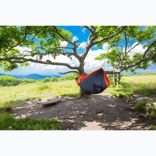 Hamak turystyczny ENO SuperSub Ultralight charcoal/orange