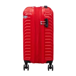 Walizka mała American Tourister Mickey Clouds - classic red