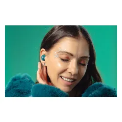 Słuchawki dokanałowe JLAB Go Pop ANC Zielono-przezroczysty