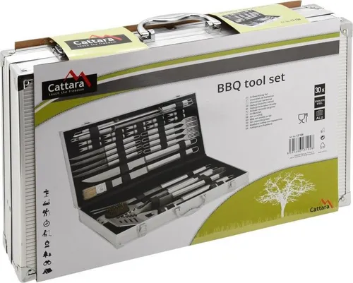 Cattara 30pcs barbekü alet seti