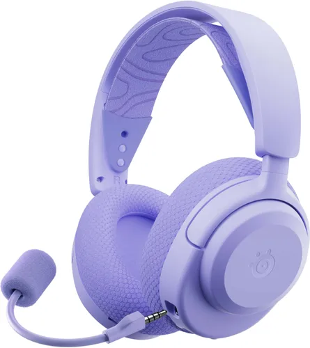 Słuchawki STEELSERIES Arctis Nova 3X Wireless, Nauszne, Dźwięk przestrzenny Fioletowy