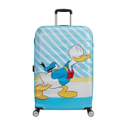 Bavul büyük American Tourister Wavebreaker Disney-Donald blue kiss