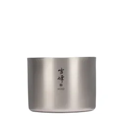 Kubek termiczny Snow Peak Titanium Double Wall M300 Stacking Mug