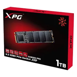 ADATA XPG SX6000 Pro SSD 1 TB M. 2 2280 PCI-E x4 Gen3 NVMe SSD (ASX6000PNP-1TT-C)