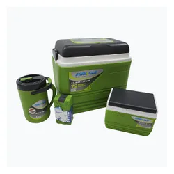 Zestaw lodówek turystycznych Vango Pinnacle 32-72Hr 5 Piece green