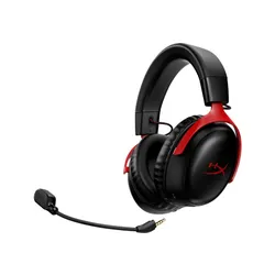 Słuchawki bezprzewodowe z mikrofonem HyperX Cloud III Wireless Nauszne Czarno-czerwony