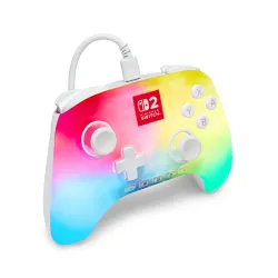 Pad PowerA Advantage Wired Controller Lumectra White do Nintendo Switch 2 Przewodowy