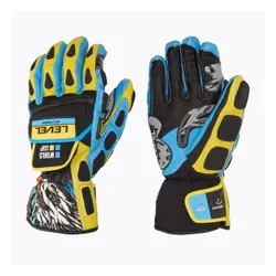Rękawice narciarskie Level Worldcup CF yellow/blue