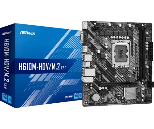 Płyta główna ASrock H610M-HDV/M.2 R2.0 DDR4