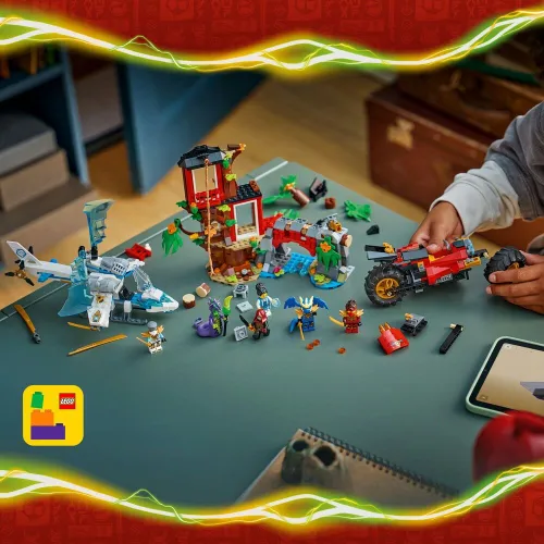 LEGO 71857 NINJAGO Bitwa Ninja: Domek na drzewie z pojazdami