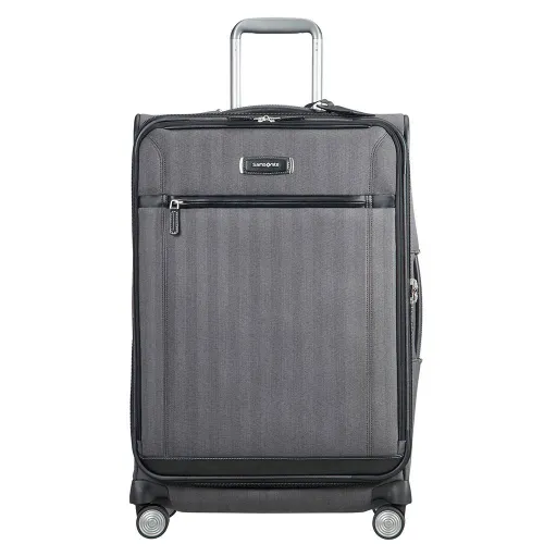 Walizka średnia poszerzana Lite DLX Samsonite - eclipse grey