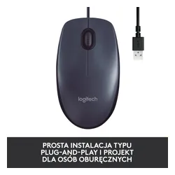 Myszka Logitech M100 Szary