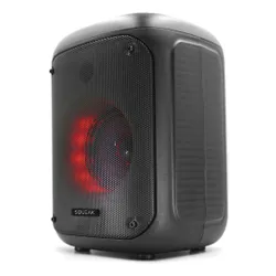 Głośnik mobilny SQUEAK Beatflow Radio FM Czarny