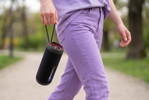 Głośnik mobilny XMUSIC BTS660 Bluetooth, Moc 35W, IP67, Bass Boost, Radio FM, MicroSD, Czarny