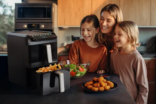 Air Fryer Frytkownica beztłuszczowa ELDOM FR300 10l z okienkiem do obserwacji postępów