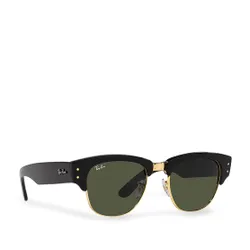 Okulary przeciwsłoneczne Ray-Ban 0RB0316S 901/31 Black On Arista/Green - Rozmiar (EU) 53