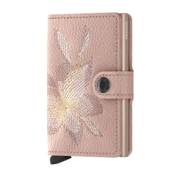 RFID Miniwallet Gizli Dikiş Kılıflı Cüzdan Linea-magnolia rose