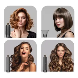 Suszarko-lokówka COSHARE SuperFlow InStyle HS30E 1000 W Szary