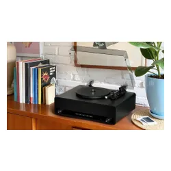 Gramofon PHILIPS TAV3000B/10 Czarny, Automatyczny, Napęd pasowy, Prędkość odtw. 33 1/3, 45, 78 obr./min
