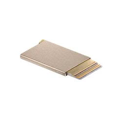 Etui na karty RFID Secrid Premium Cardprotector Fluted + - cashmere