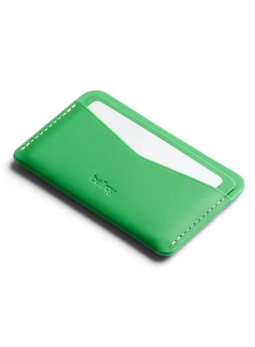 Kartownik skórzany portfel na karty Bellroy Card Slip - neon green