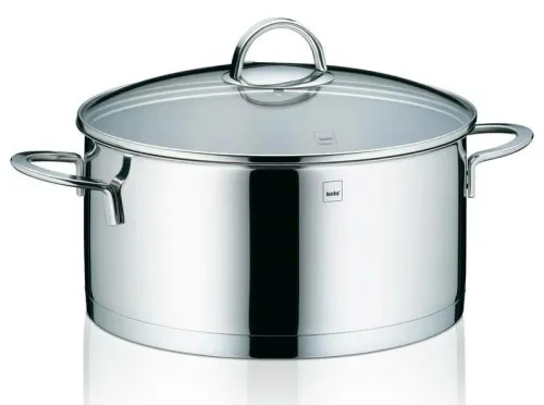 Garnek ze stali nierdzewnej z pokrywką KELA CAILIN 5 l