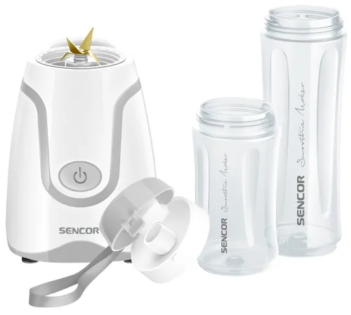 Blender kielichowy SENCOR SBL 2210WH (Sportowy) + 2 bidony w komplecie