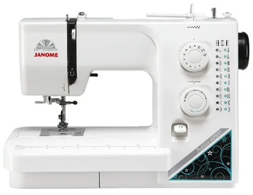 Maszyna do szycia JANOME Jubilee 60507 + zestaw startowy akcesoriów