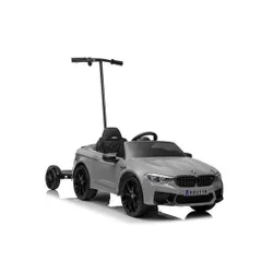 Auto Na Akumulator Dla Dziecka I Rodzica Bmw M5 Lakier Pilot Skóra Eva LED MP3