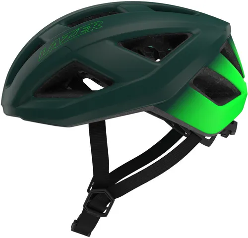 Kask rowerowy LAZER Tonic KinetiCore Ciemnozielony Szosowy z możliwością zamontowania lampki (rozmiar S)