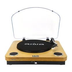 Gramofon AIWA GBTUR-120 Bluetooth USB Drewno