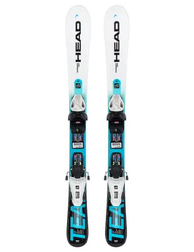 Narty dziecięce HEAD SUPERSHAPE TEAM + wiązania HEAD JRS 4.5 z GRIP WALK - Długość (cm) - 87
