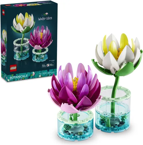 LEGO 11511 Botanicals: водяные лилии, набор кубиков 9+ цветы растения
