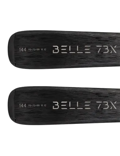 Narty damskie NORDICA BELLE 73 + wiązania MARKER FDT10 z GRIP WALK 2025 - Długość (cm) - 144