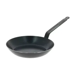 DE BUYER Blue Carbon 24 cm - patelnia ze stali węglowej