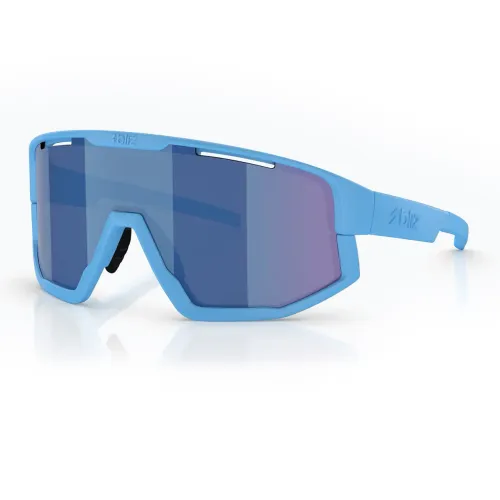 Okulary przeciwsłoneczne Bliz Fusion matte blue/grey blue mirror