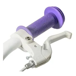 Rower dziecięcy HUFFY Disney Kraina Lodu 12 cali dla dziewczynki Fioletowo-niebieski