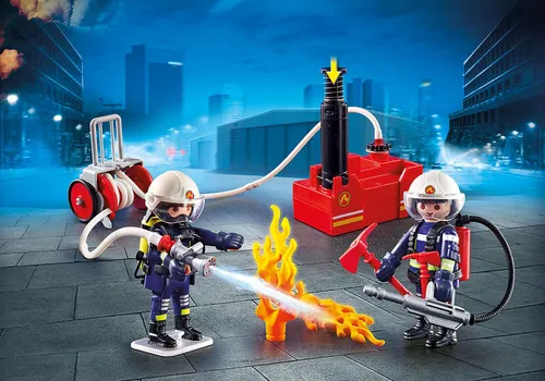 Playmobil 9468 Пожарные с огнетушителем