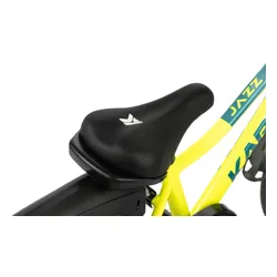 Rower dziecięcy KARBON Jazz 18 cali dla chłopca Limonkowy