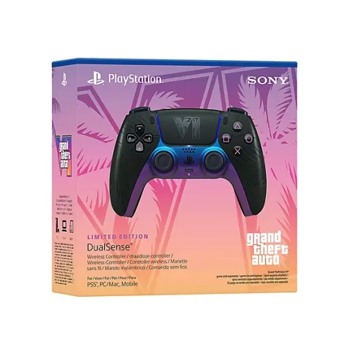 Pad Sony DualSense Grand Theft Auto VI Edycja Limitowana Czarny do PS5 Bezprzewodowy