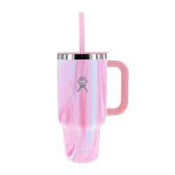 Kubek termiczny ze słomką Hydro Flask All Around™ Travel Tumbler 946 ml - jelly pink